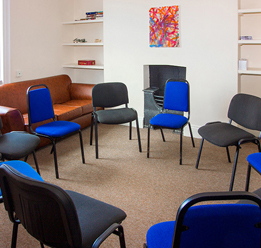 A group room at Oasis Runcorn