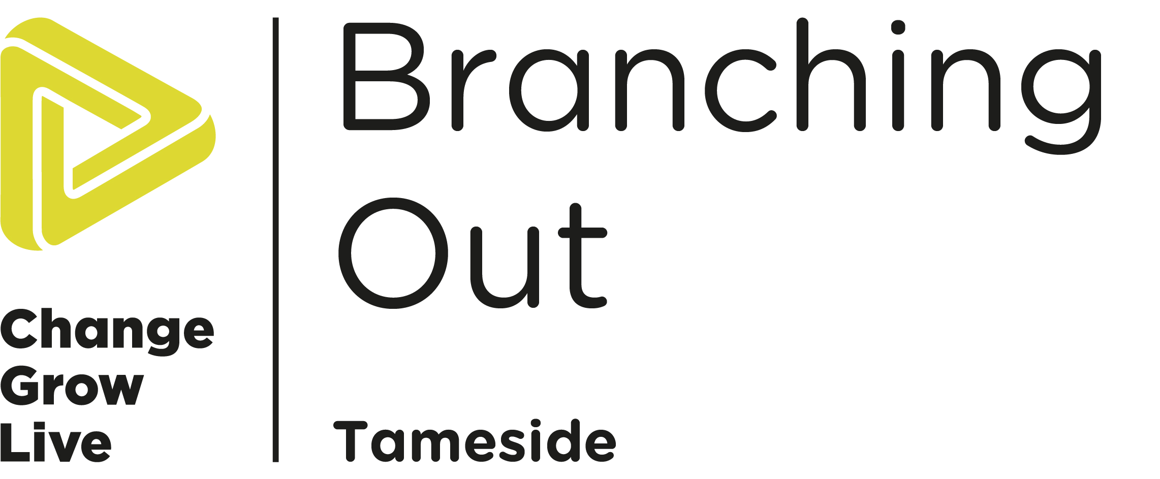 Branching Out Tameside colour logo