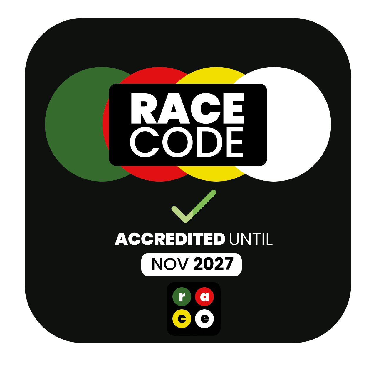 Race Equality Code Quality Mark