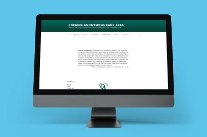 cociane anonymous website preview