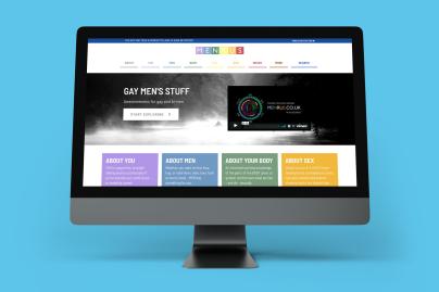 Preview of MEN R US website
