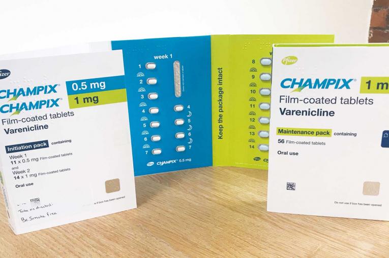 Photo of champix tablets