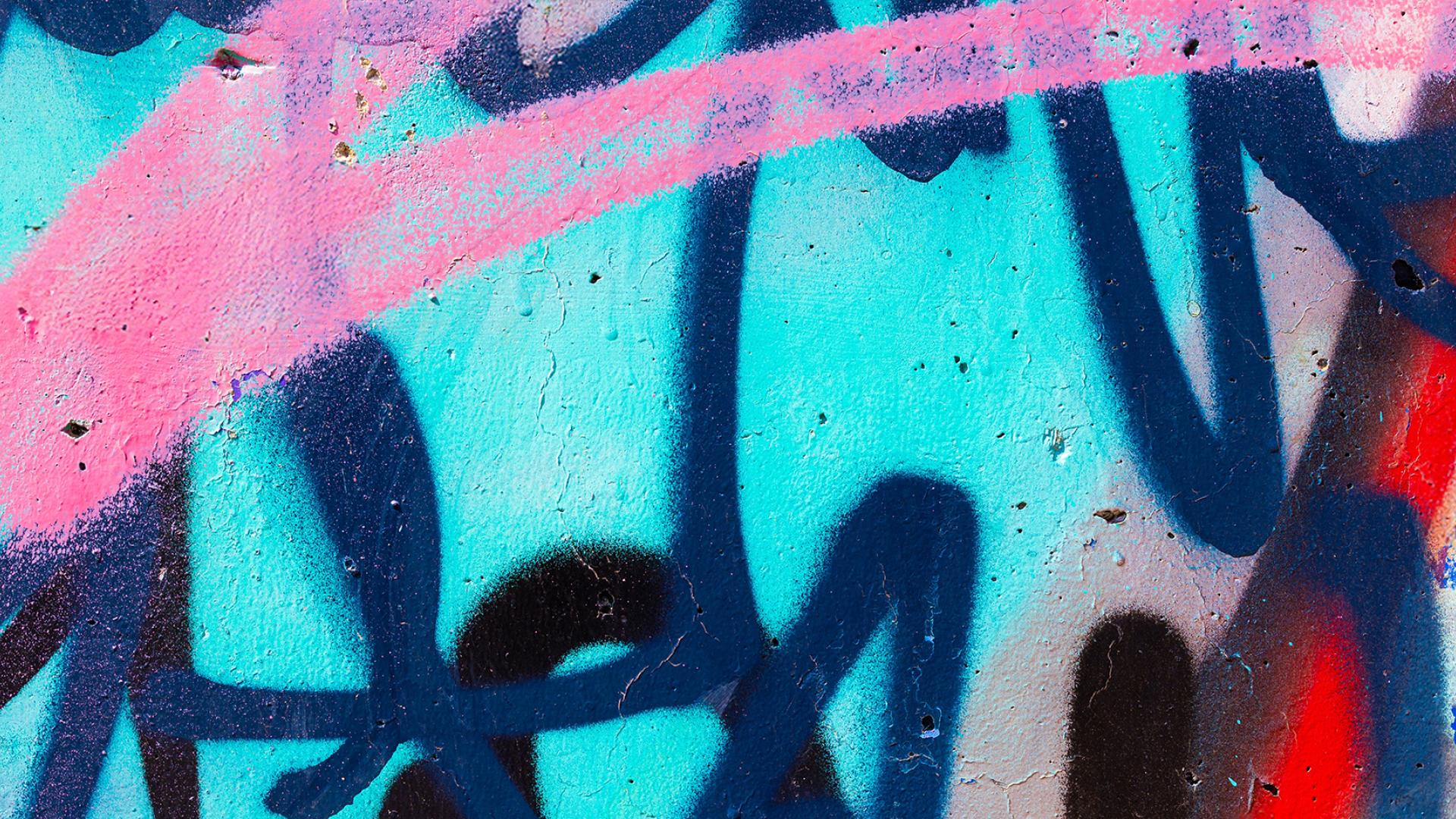 colourful graffiti