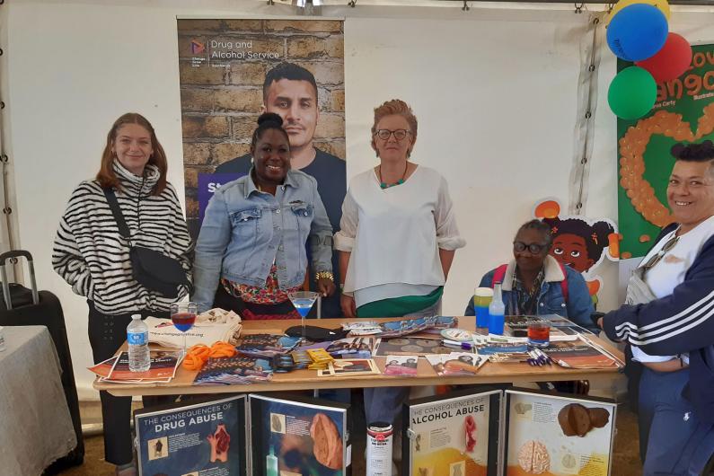 Our Southwark team at an event